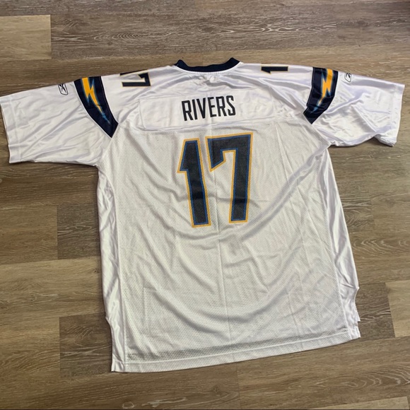 Reebok Authentic NFL Chargers Philip Rivers Jersey - Picture 10 of 12